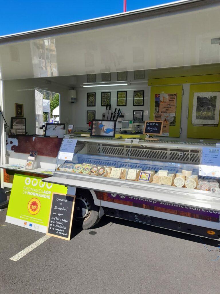 Fête du St Nectaire - stand AOP de Normandie (2022)