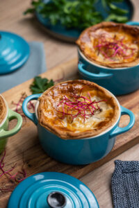 Recette 2023 - Tourte Champignons jambon et PL AOP