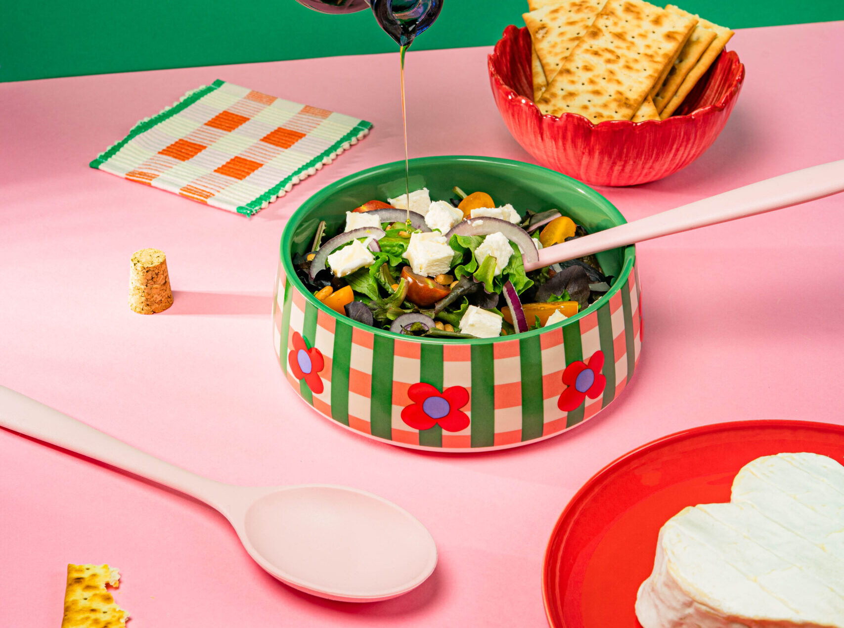 Recette de salade garnie au Neufchâtel AOP